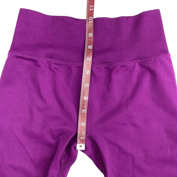 Victoria’s Secret PINK Active Mid Waist Full Length Legging Women's S Fuchsia - Picture 9 of 13